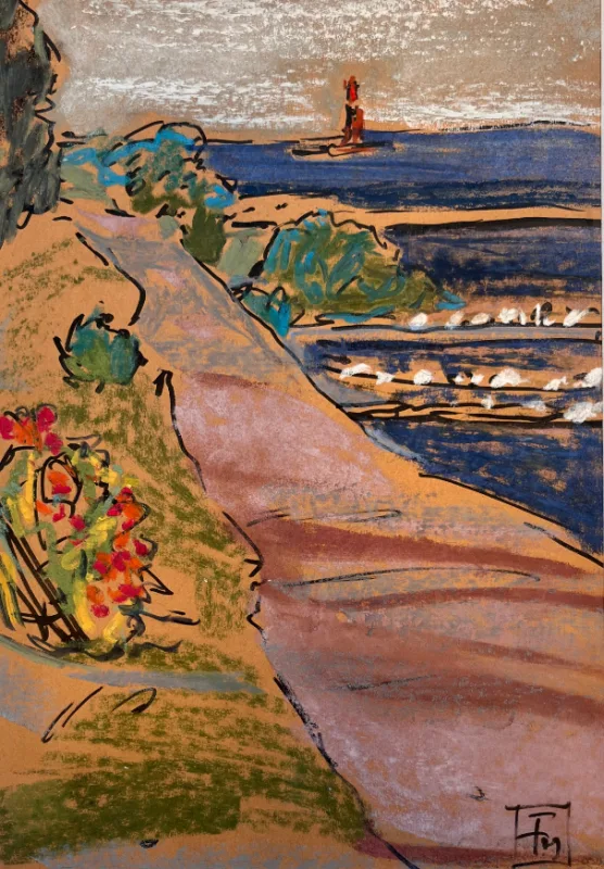 Filomena Linčiūtė-Vaitiekūnienė – Iš ciklo „Pajūrys“ II