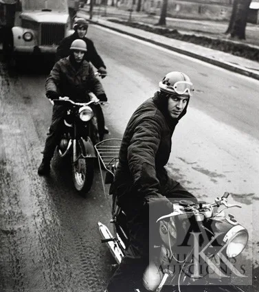 Antanas Sutkus – Motociklininkai