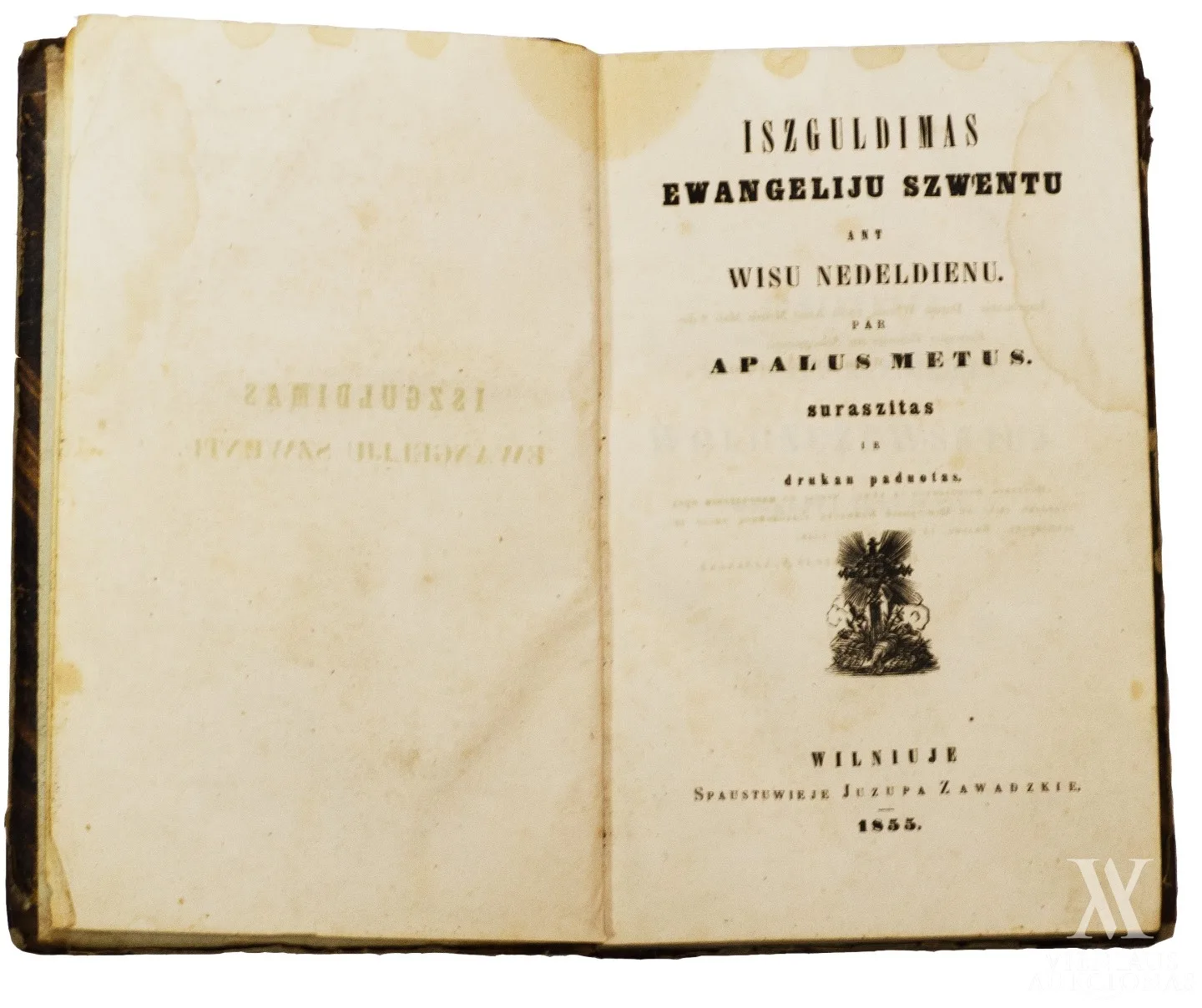 Iszguldimas Ewangeliju Szwentu ant wisu nedeldienu.
