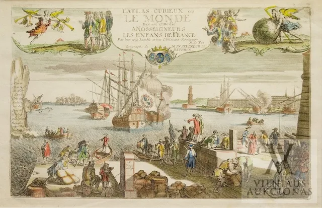Nicolas de Fer – 1705 m. įvykiai Paryžiuje