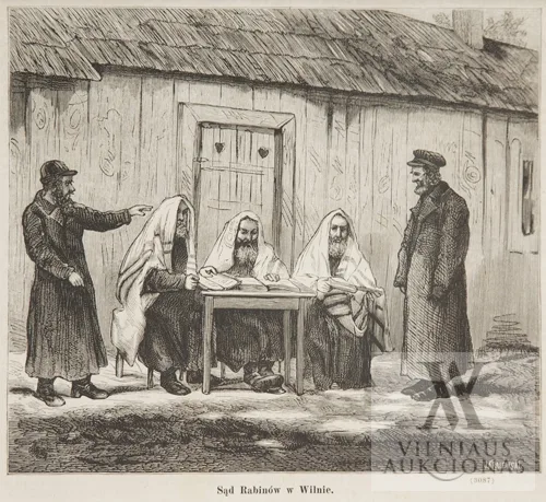 S.  Butkevičius – Rabinų teismas Vilniuje / Sąd rabinÃ³w w Wilnie