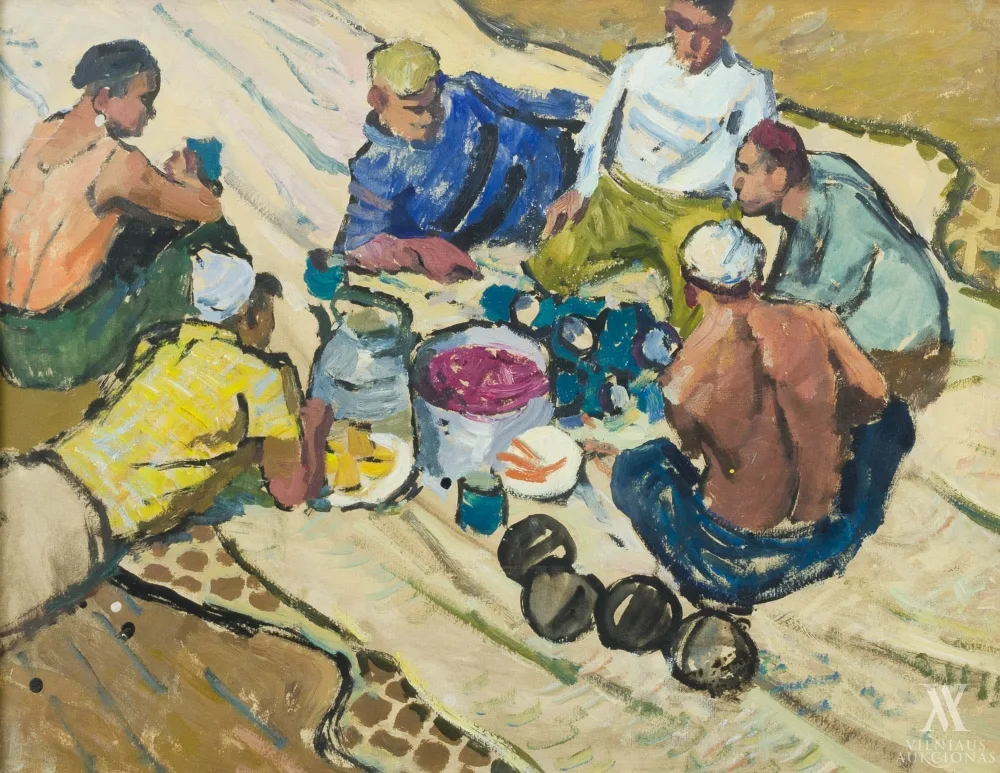 Sergejus Gračiovas – Žvejų pietūs