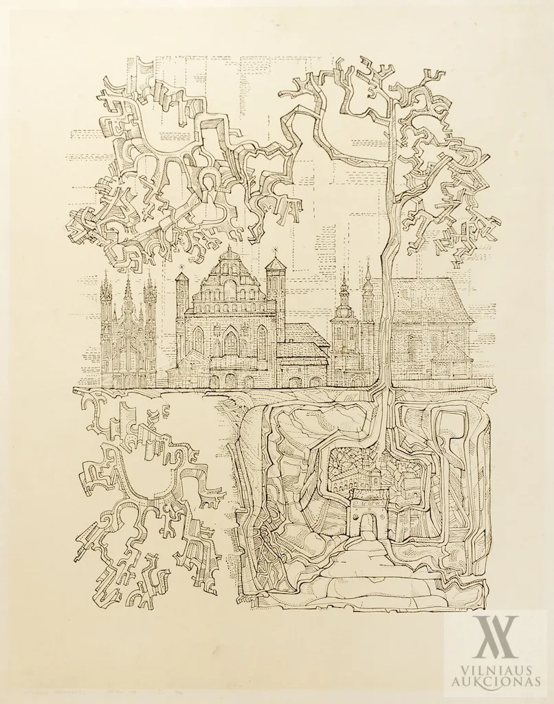 Kęstutis Petras Ramonas – Vilniaus senamiestis