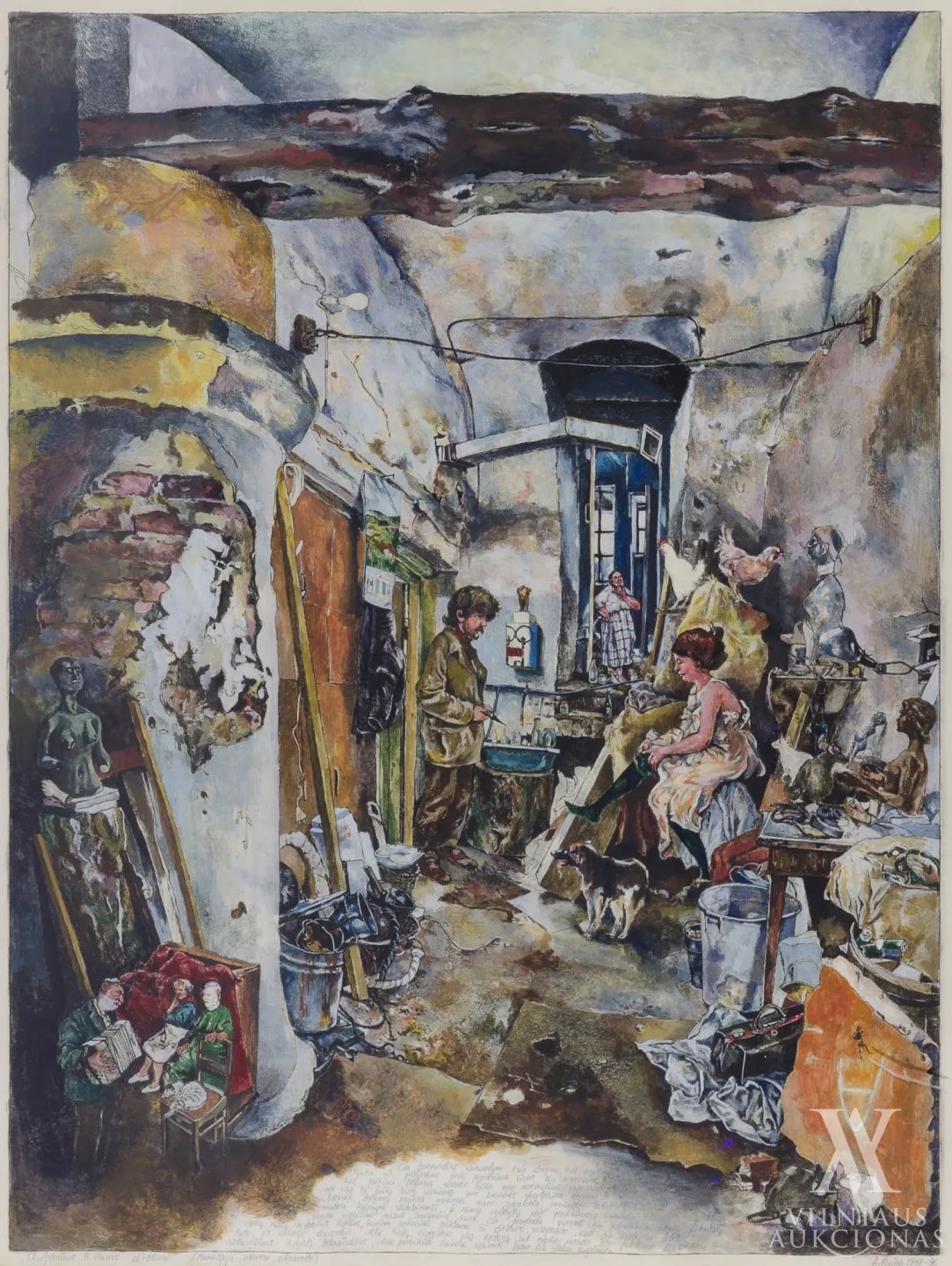 Audrius Puipa – Skulptoriaus Vauros dirbtuvė
