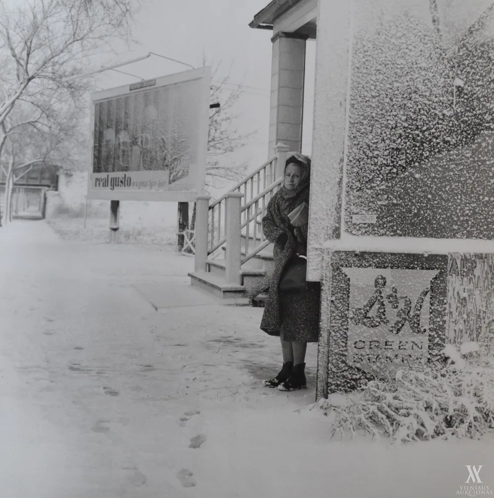 Algimantas Kezys – Waiting for the Bus, Garfield Blvd., Chicago