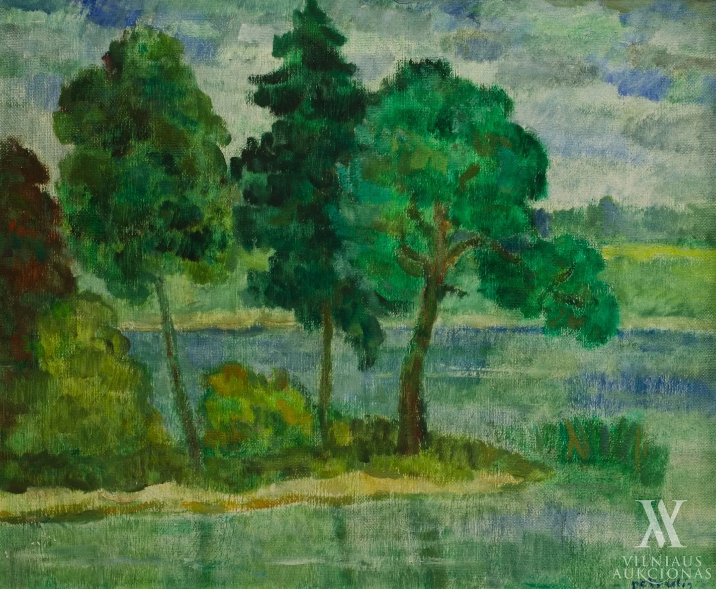 Algirdas Petrulis – Prie ežero 