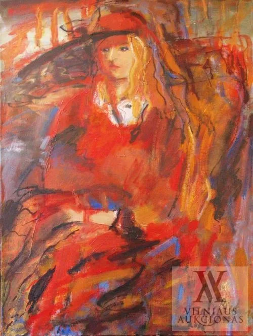 Sofija Rickevičiūtė – Moteris raudoname