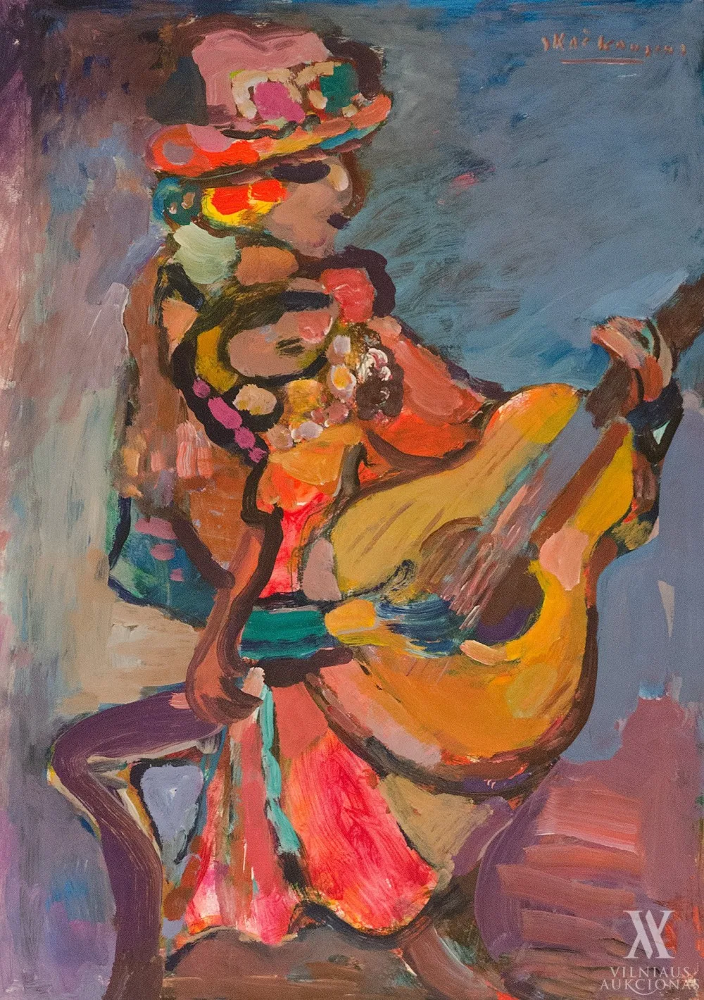 Algis Skačkauskas – [Mergina su gitara]