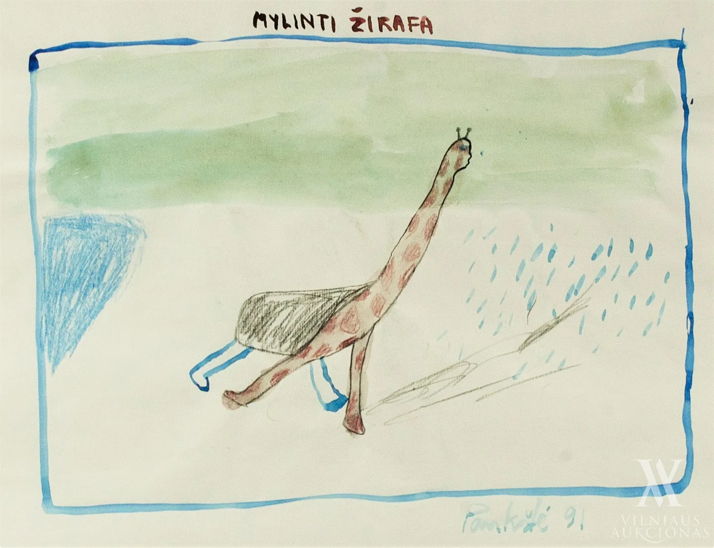 Vygantas Paukštė – Mylinti žirafa