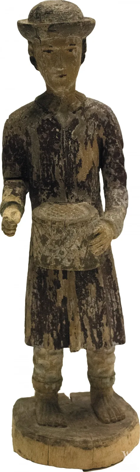 Autorius Nežinomas – Lietuvių liaudies medinė skulptūra „Šv. Izidorius (Sėjėjas)“