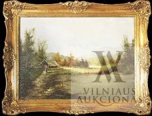 Johnas Riley Wilmeris (John Riley Wilmer) – Peizažas su trobele