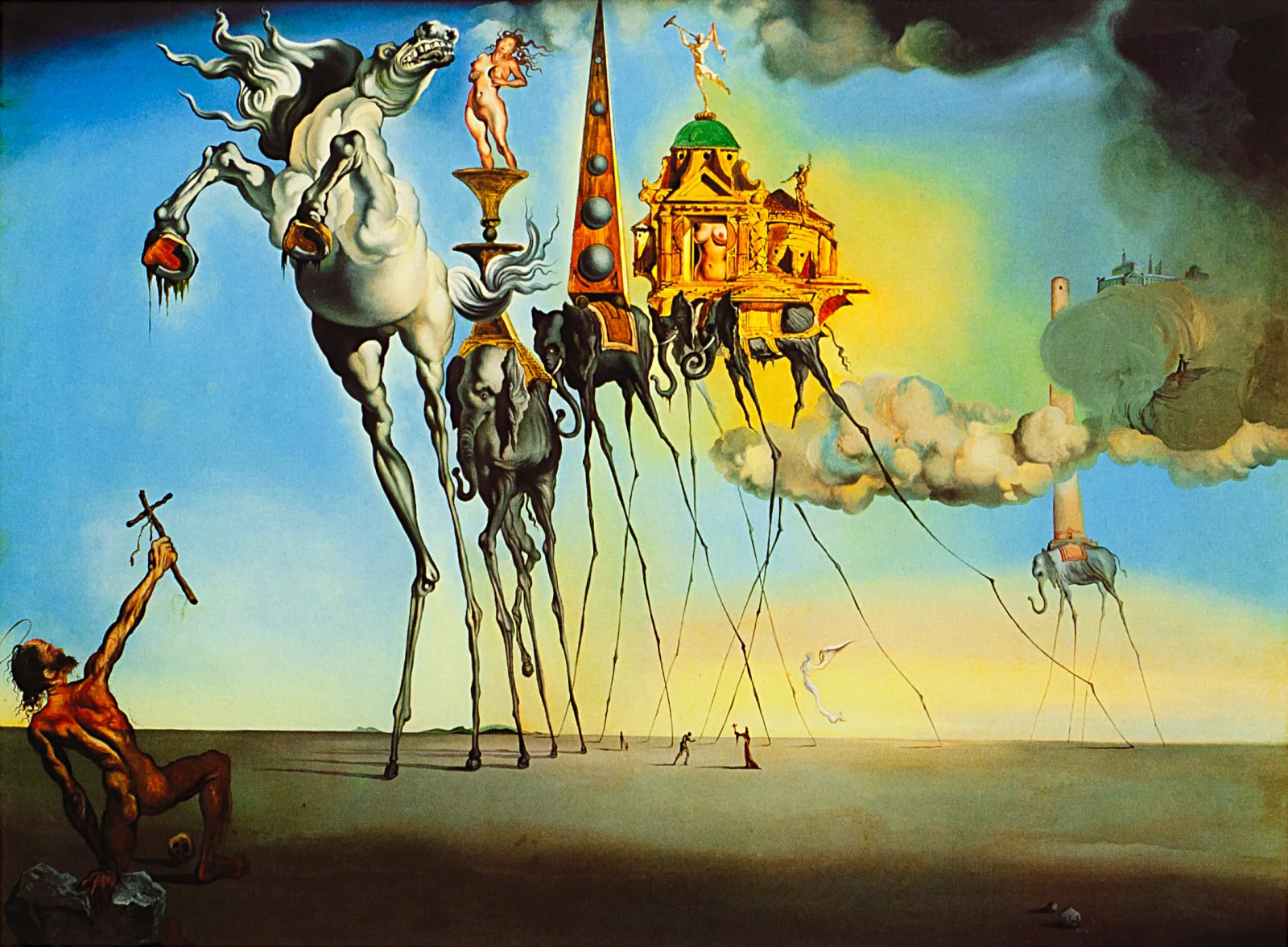 Salvadoras Dali – Šv. Antano gundymas