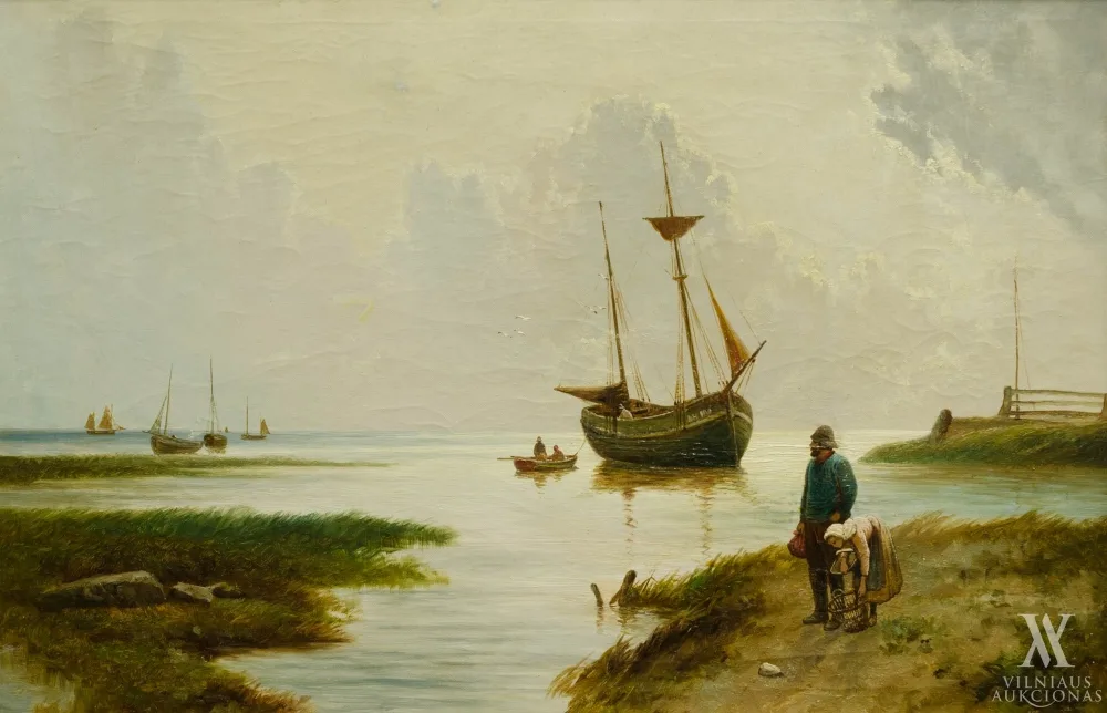 Henri William Banks  Davis – Marių pakrantė (Karaliaučiaus apylinkės?)