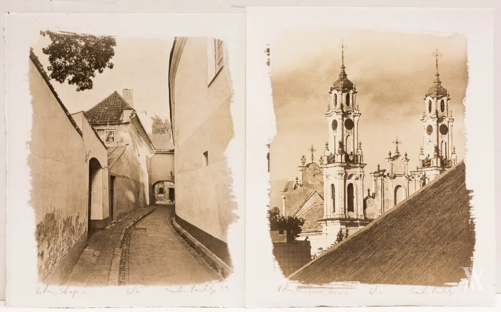 Saulius  Paukštys – Vilniaus atvaizdai (9 vnt.)