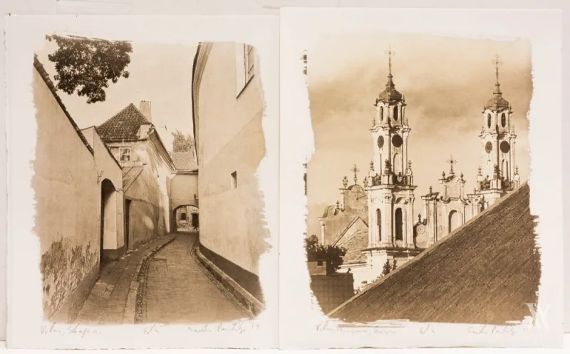 Saulius  Paukštys – Vilniaus atvaizdai (9 vnt.)