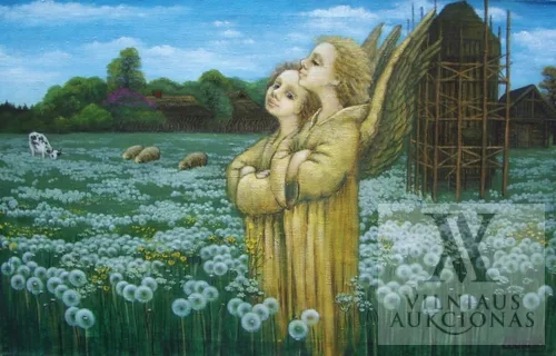 Elena Kniūkštaitė – Angeliukai tarp pienių