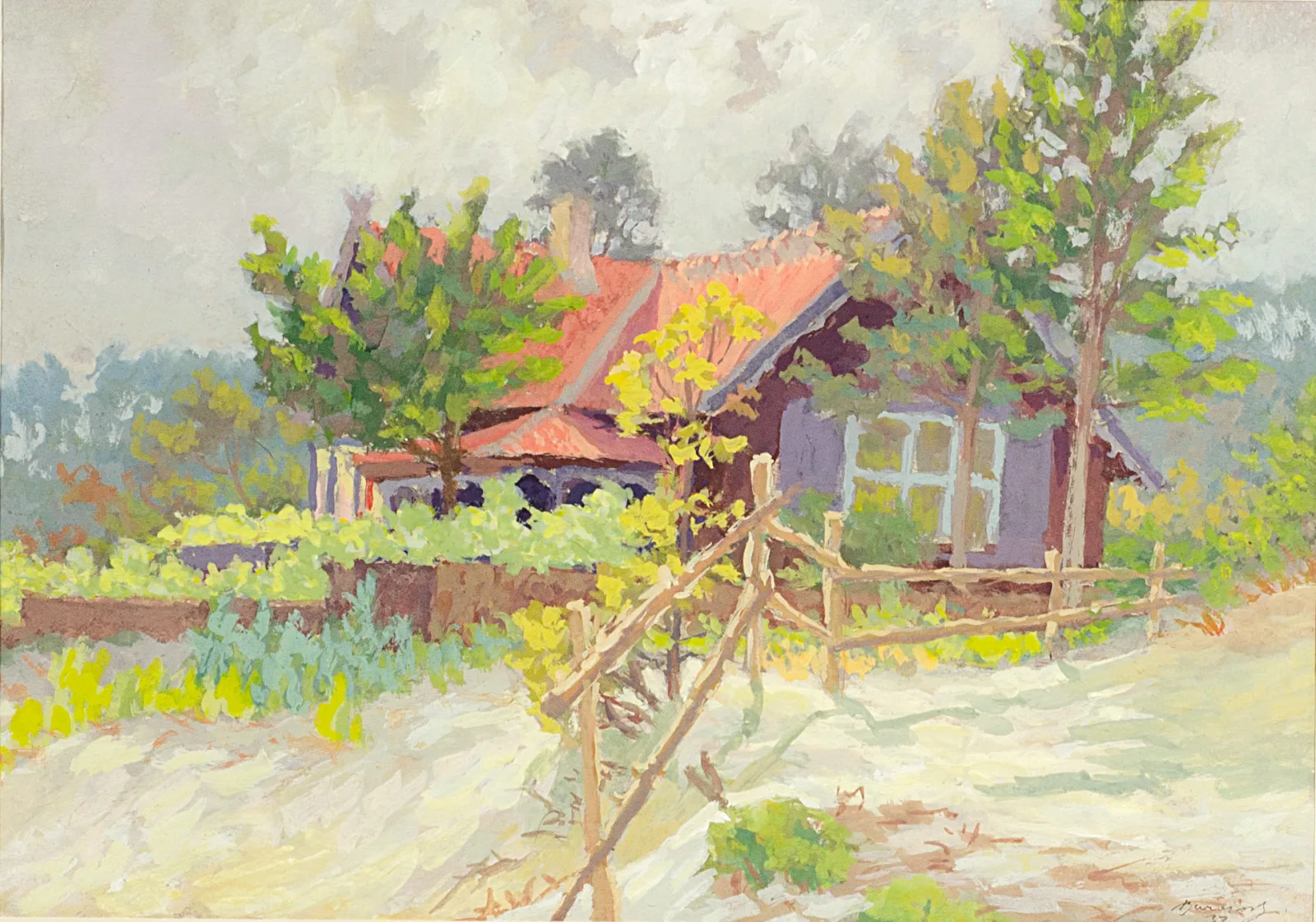 Jonas Buračas – Žvejo sodyba Nidoje
