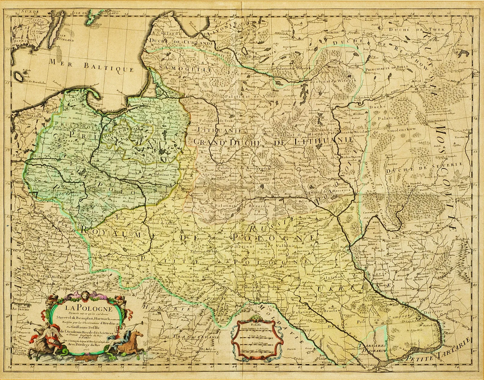 Guillaume De l’Isle – ATR žemėlapis
