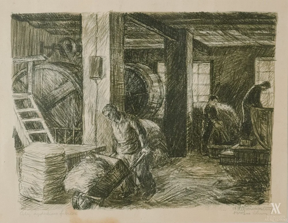 Algirdas Steponavičius – Odos apdirbimo fabrike