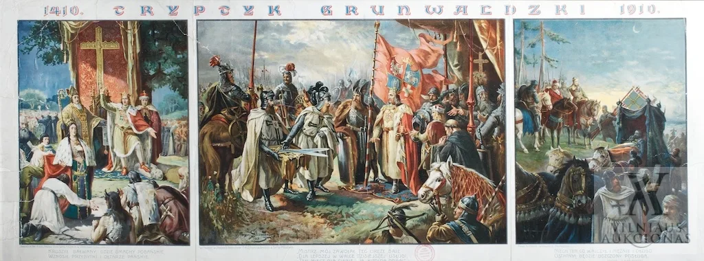 S.  Butkevičius – Žalgirio mūšio (Griunvaldo) triptikas 1410-1910