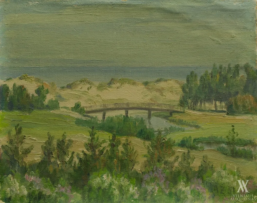 Antanas Žmuidzinavičius – Reginys iš balkono
