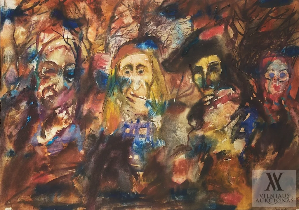 Jeronimas Čiuplys – Iš ciklo ”Užgavėnės”, I