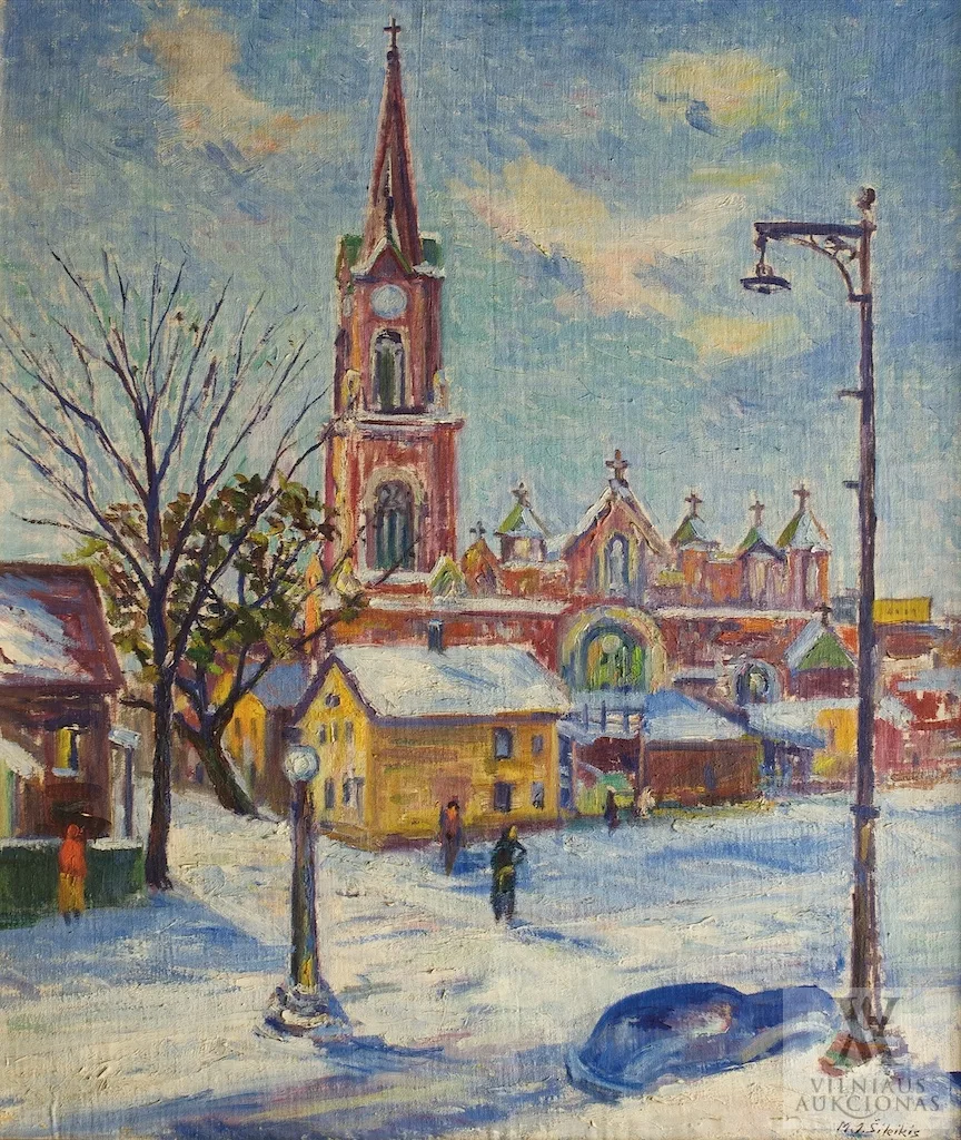 Mikas J. Šileikis – Čikagos peizažas