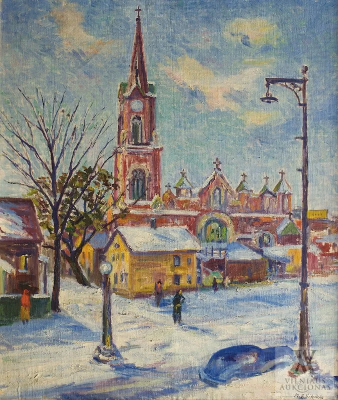 Mikas J. Šileikis – Čikagos peizažas