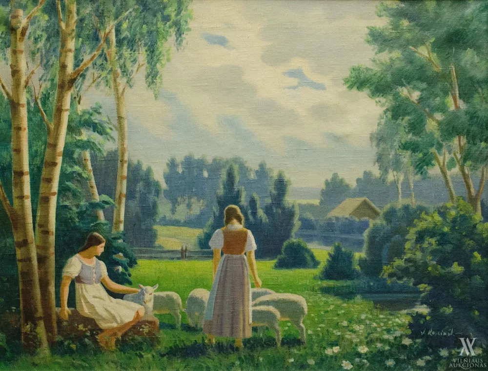 Vaclovas Kosciuška – Pastoralinė scena