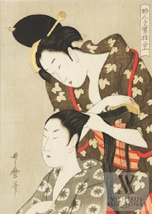 Kitagawa Utamaro – Kirpėja (Kamiyui)