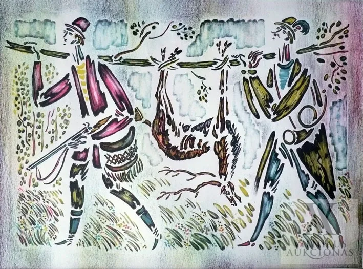 Vytautas Kasiulis – Medžiotojai
