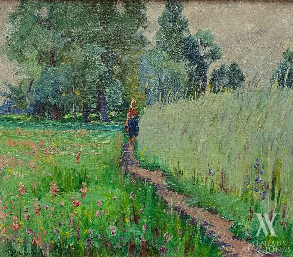 Jonas Mackevičius – Pievoje