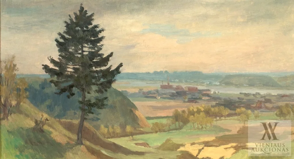 Jonas Buračas – Vaizdas iš Panemunių piliakalnių