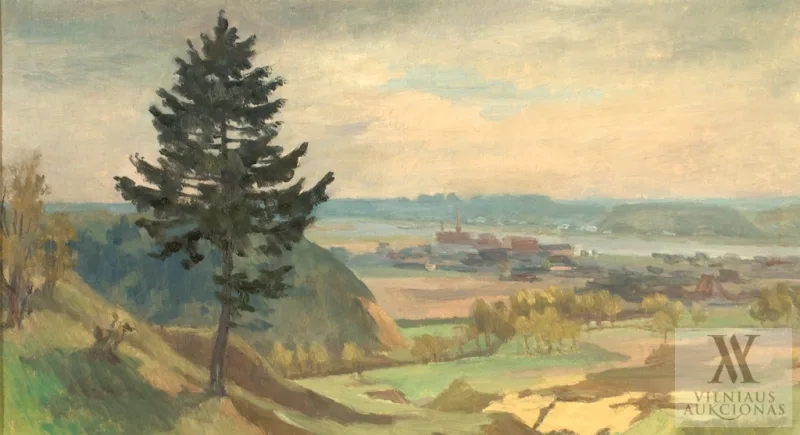 Jonas Buračas – Vaizdas iš Panemunių piliakalnių