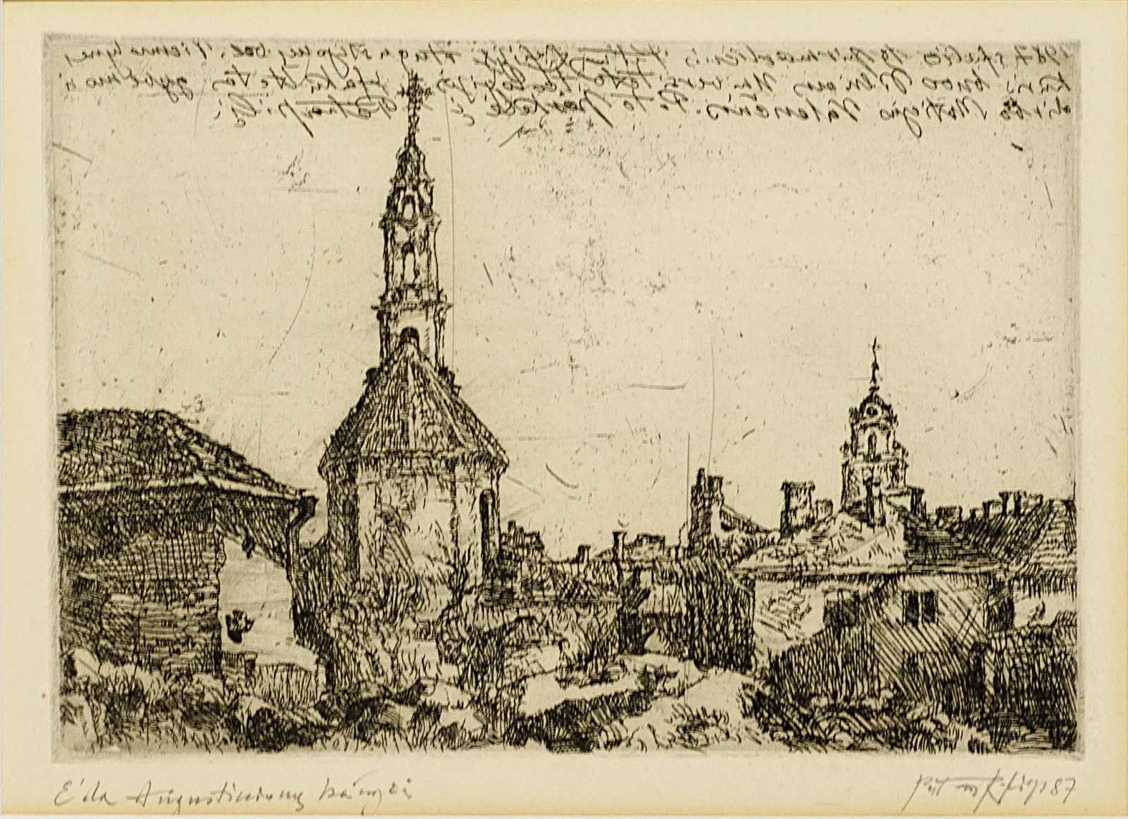 Petras Repšys – Augustijonų bažnyčia