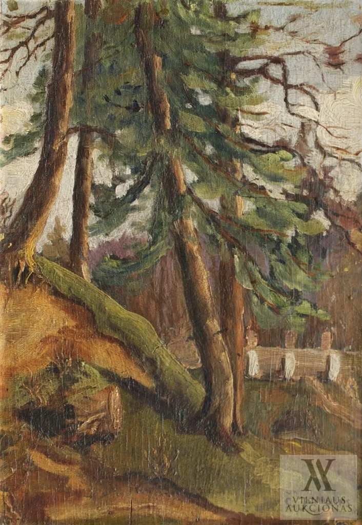Česlovas Janušas – Medžių motyvas