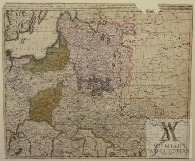 Gerard ir Leonard Valk – Regnum PoloniÃ¦ divisum in Magnum LithuaniÃ¦, magnum parvam que Poloniam ...