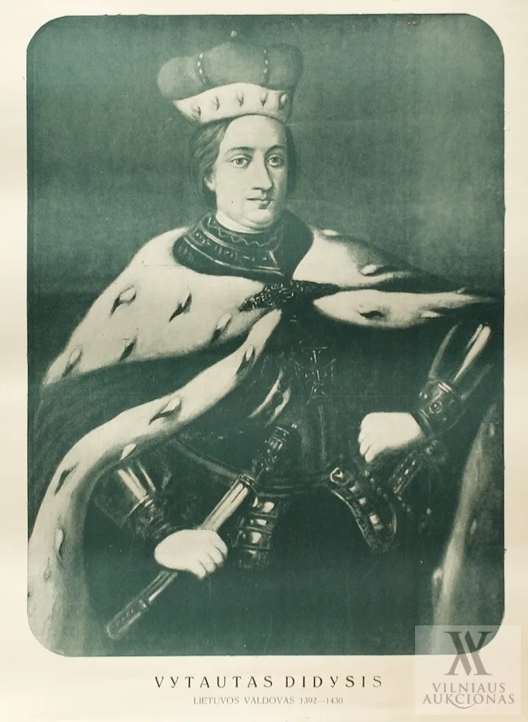 Plakatas ”Vytautas Didysis Lietuvos valdovas 1392-1430”