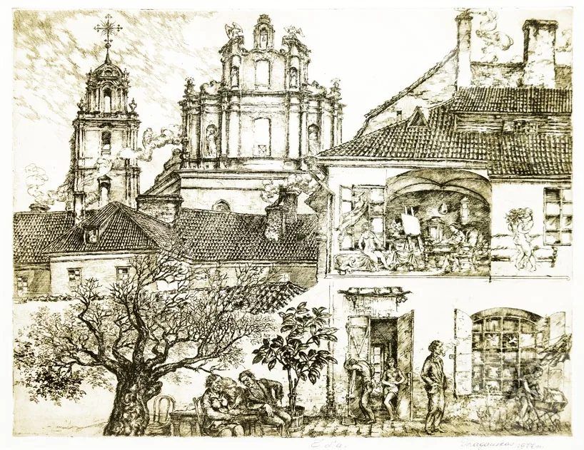 Leonas Lagauskas – Dirbtuvėje