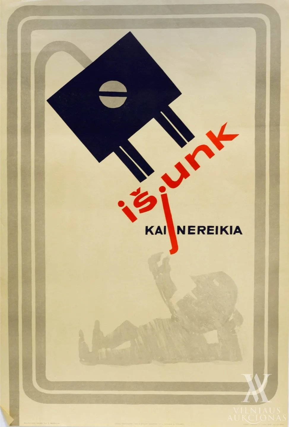 Sovietinės Lietuvos agitacinių plakatų rinkinys 