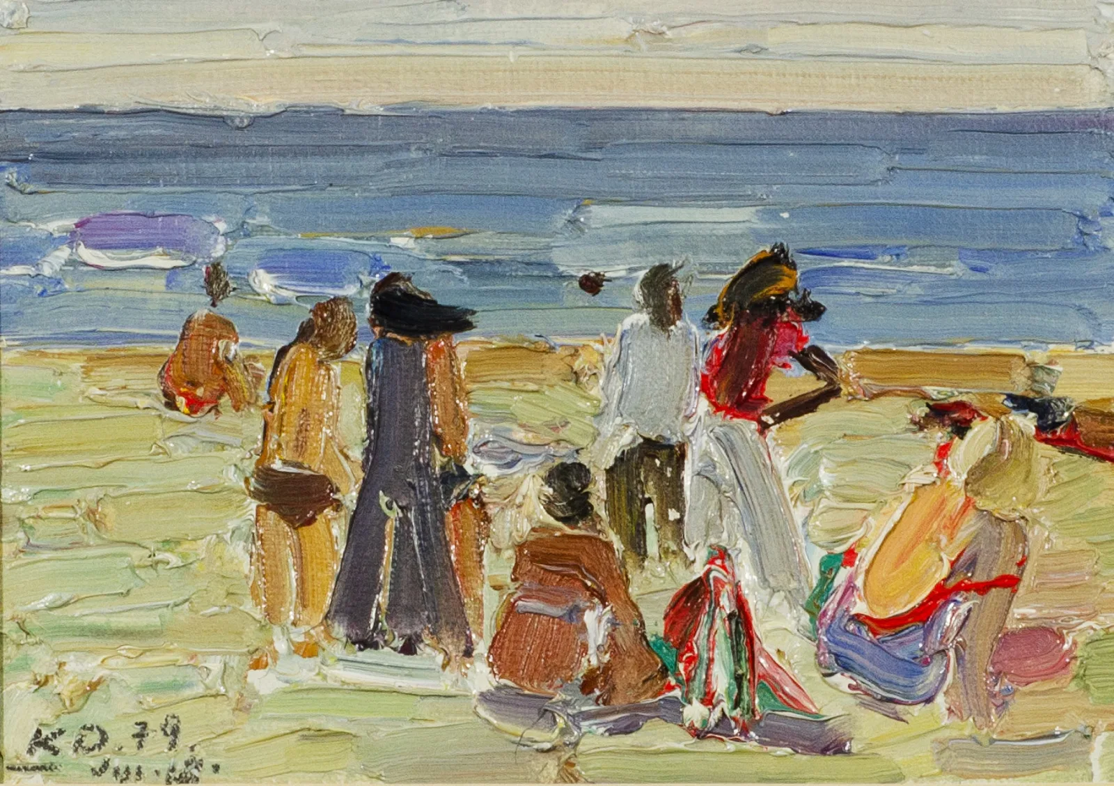 Kostas Dereškevičius – Figūros prie jūros