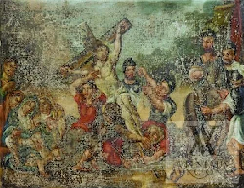 Autorius Nežinomas – Kryžiaus kelio stacijos: Kristaus nukryžiavimas