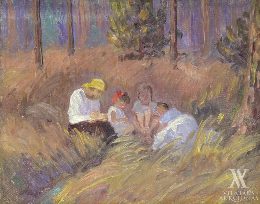 Antanas Žmuidzinavičius – Poilsis Juodkrantėje