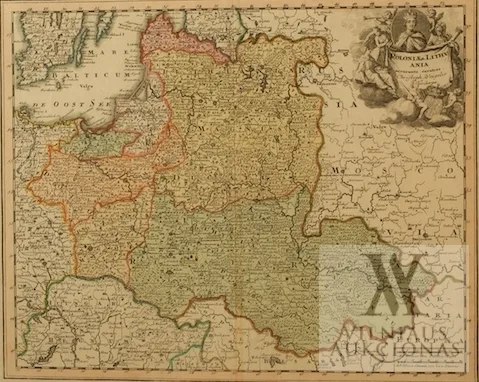 Johann Christoph Weigel – Poloniae & Lthuania