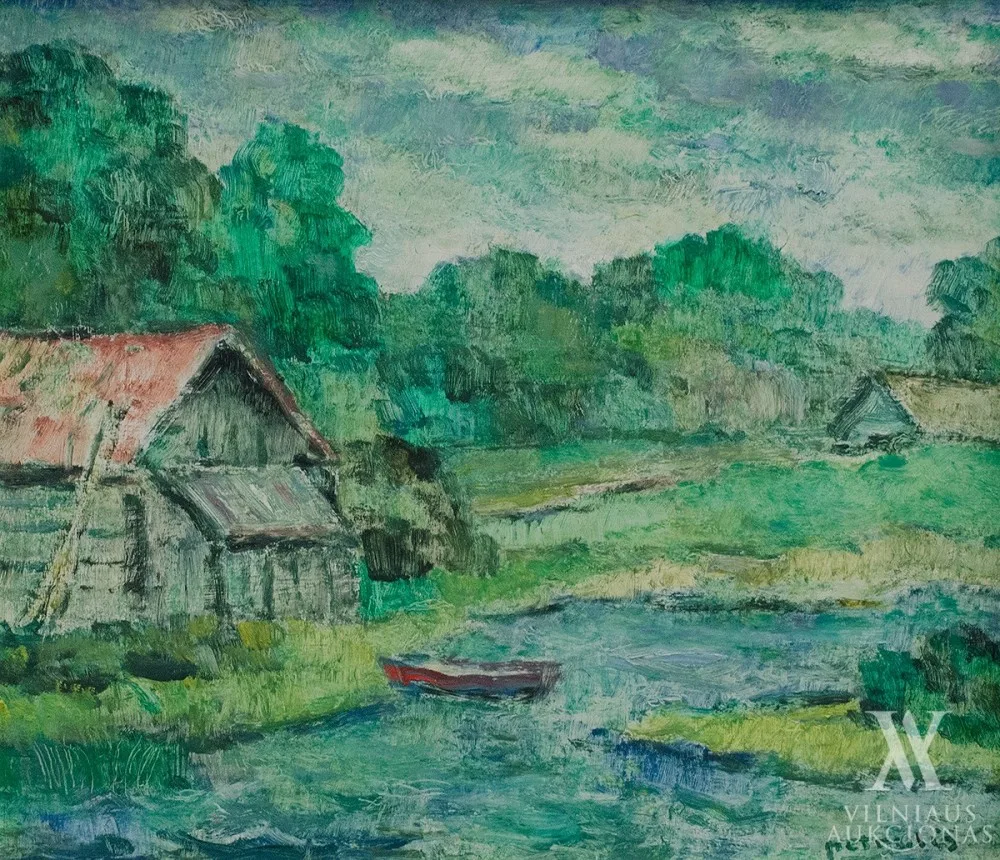 Algirdas Petrulis – Ežero pakrantė