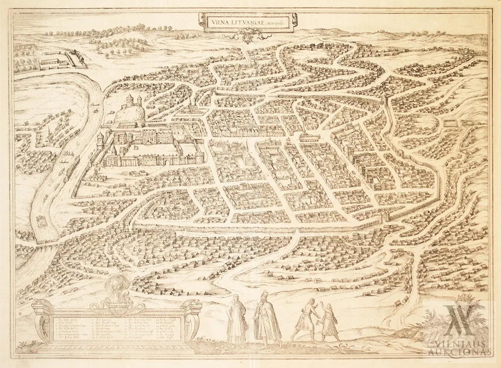 Georg Braun (leidėjas) – Vilna Litvaniae Metropolis
