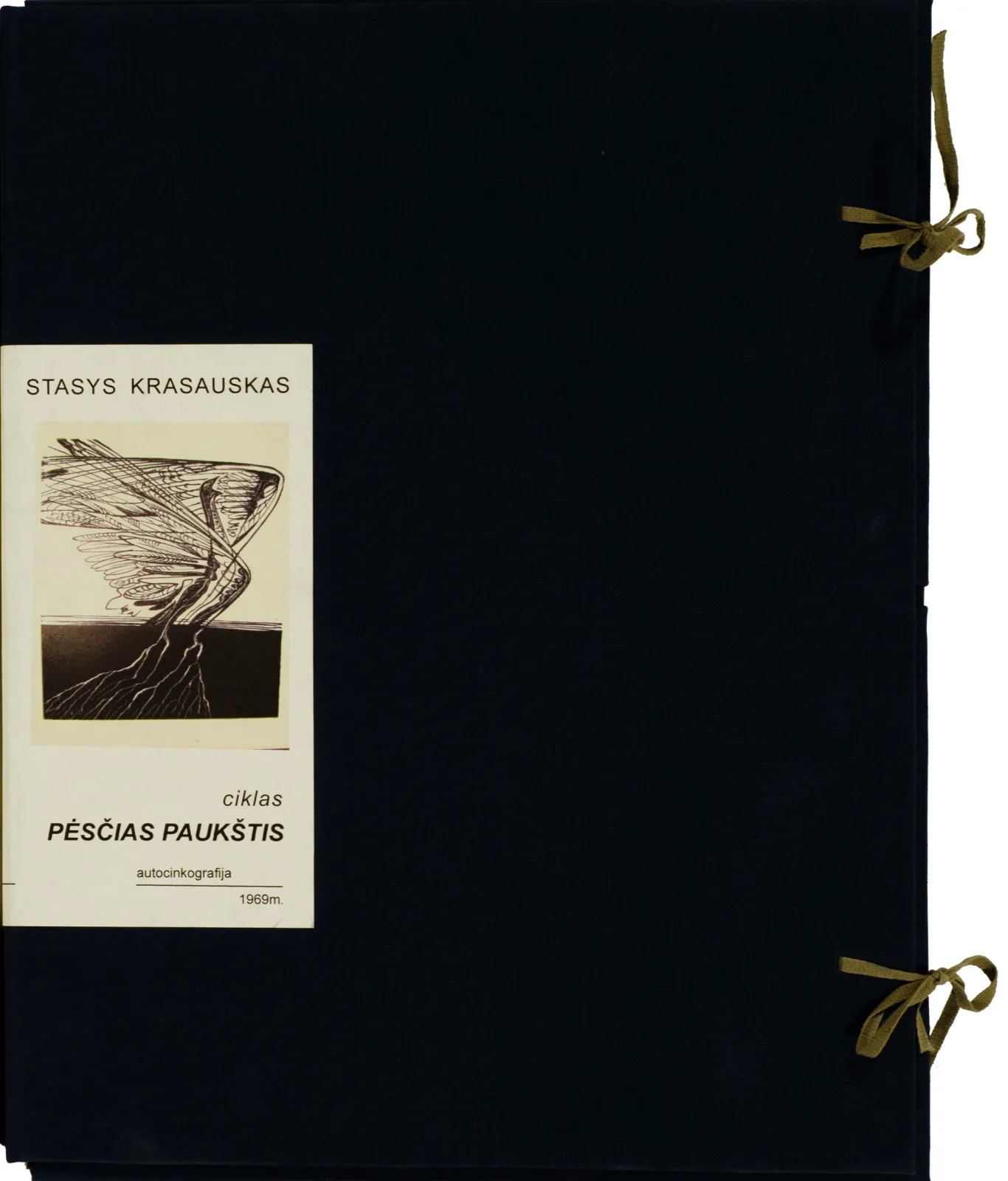 Stasys Krasauskas – Ciklas „Pėsčias paukštis“ (15 vnt.)