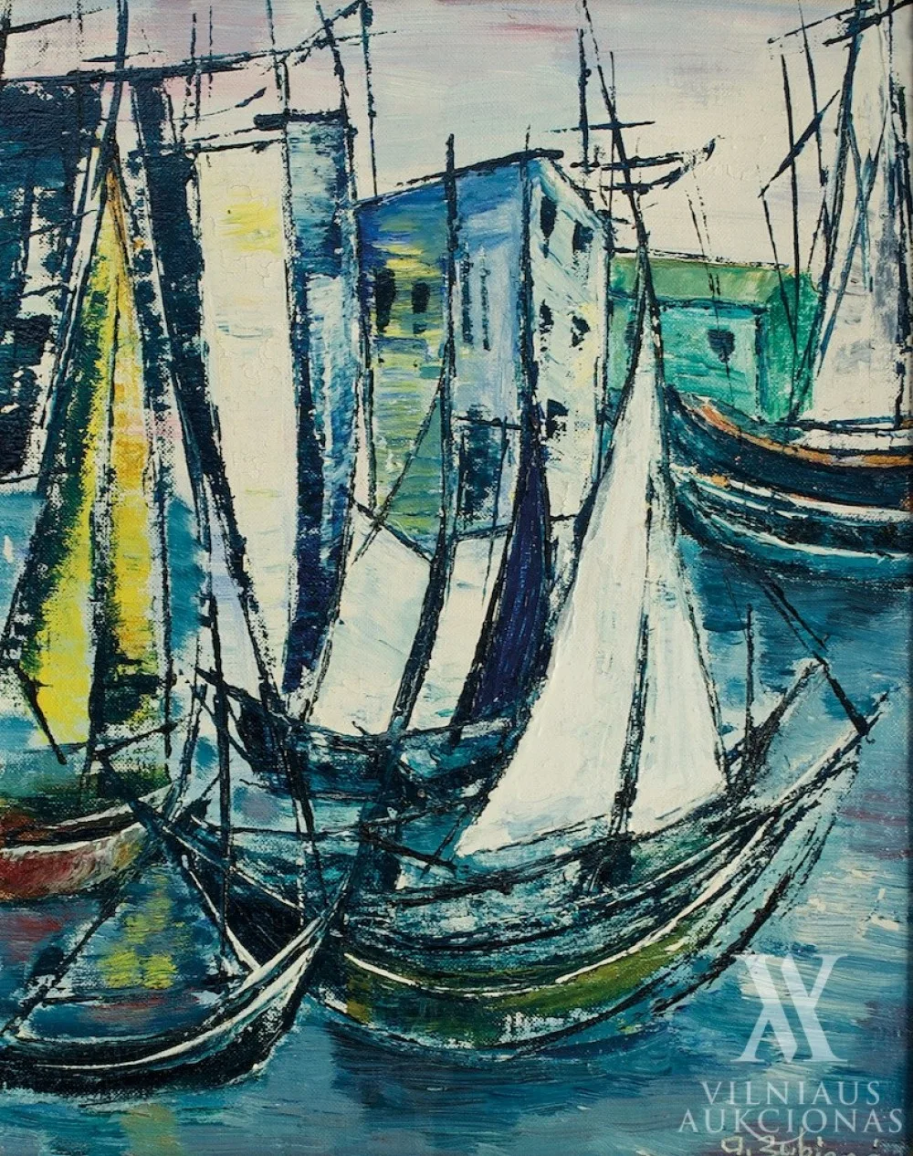 Adolfina Zubienė – Prieplaukoje