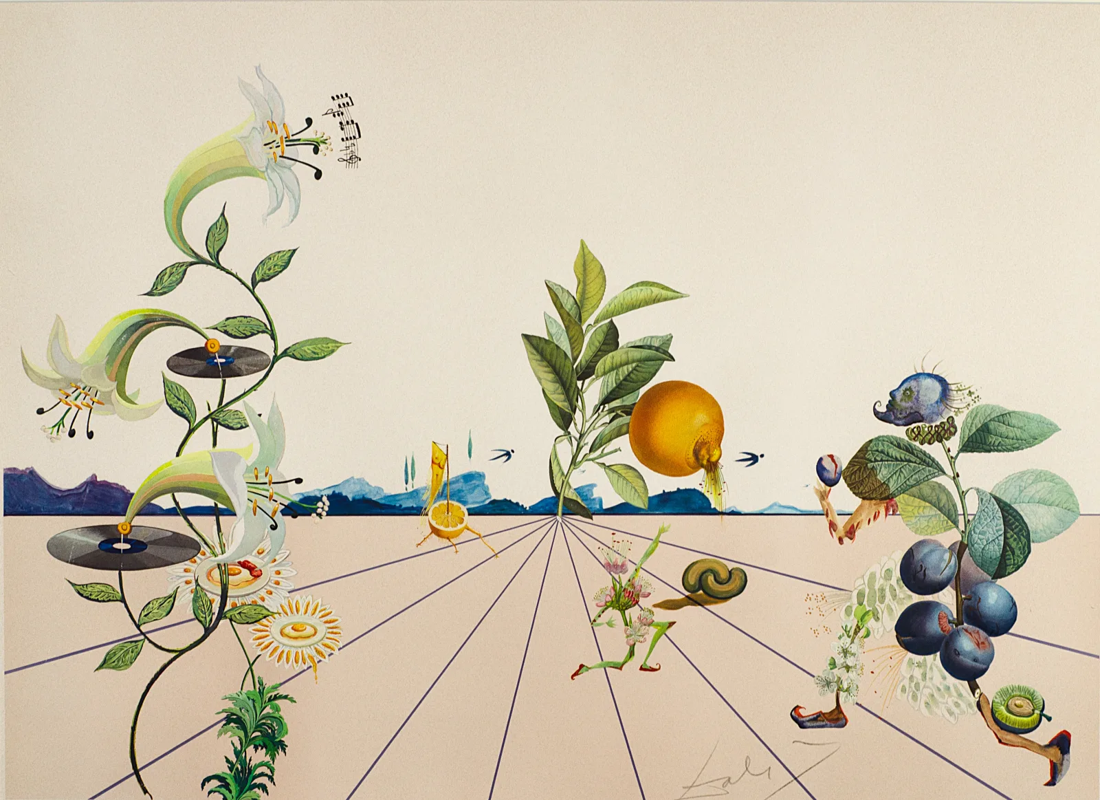 Salvadoras Dali – Flordali I