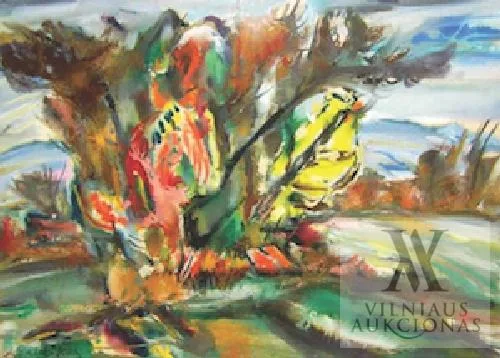 Adomas Galdikas – Peizažas (iš ciklo „Fall in Long Island”)